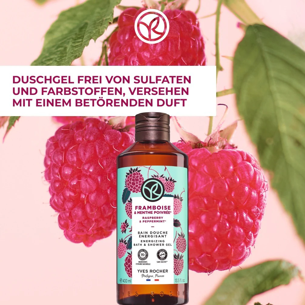 Energizing Raspberry & Peppermint