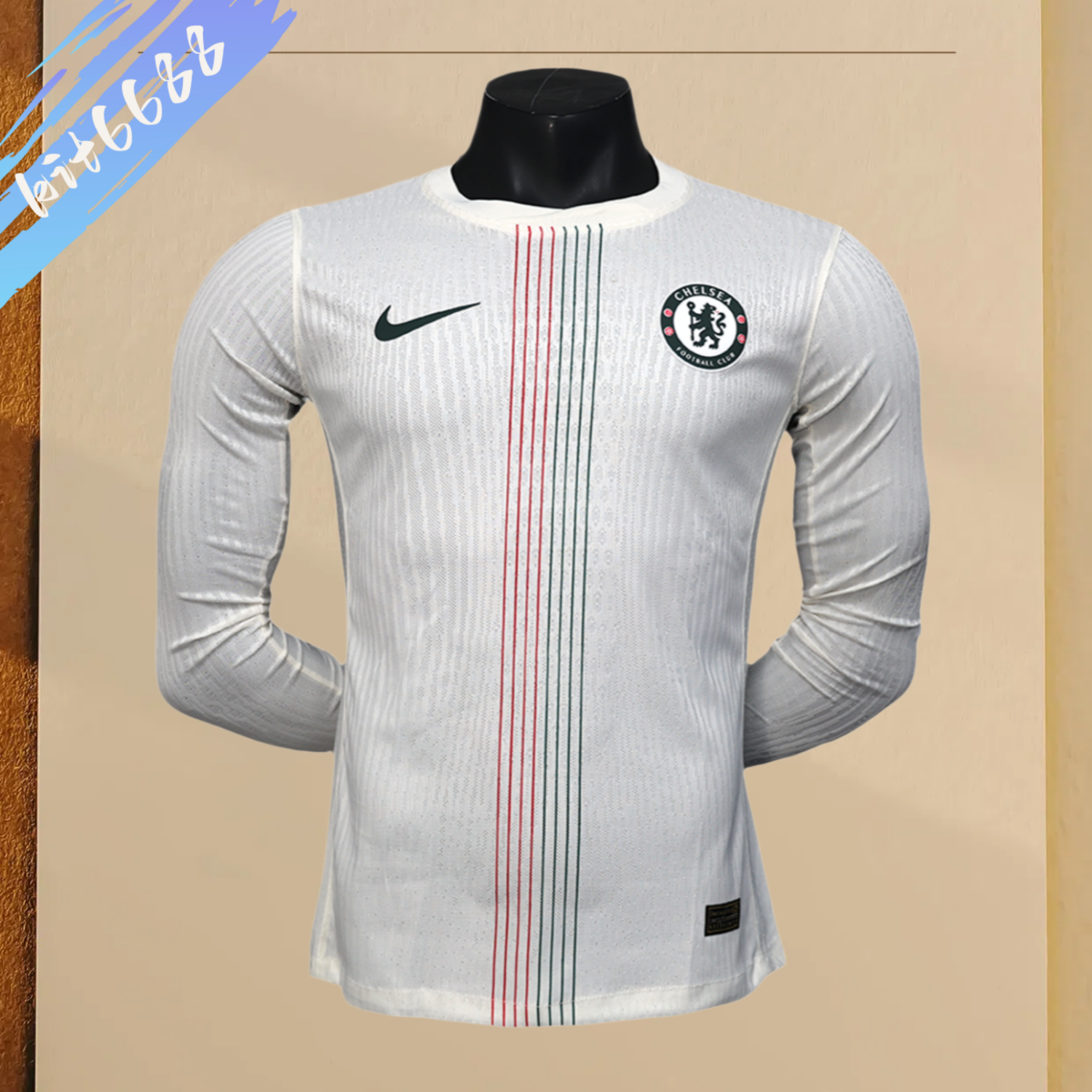 2025/2026 Chelsea Away Long Sleeve Football Shirt (Player)