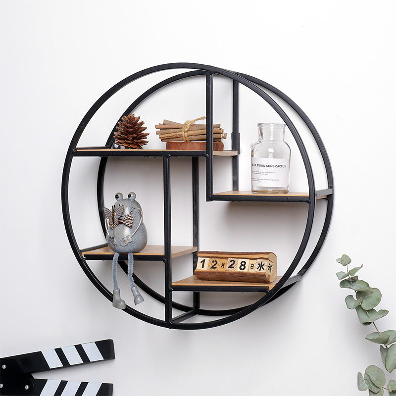 Iron Art Storage Rack