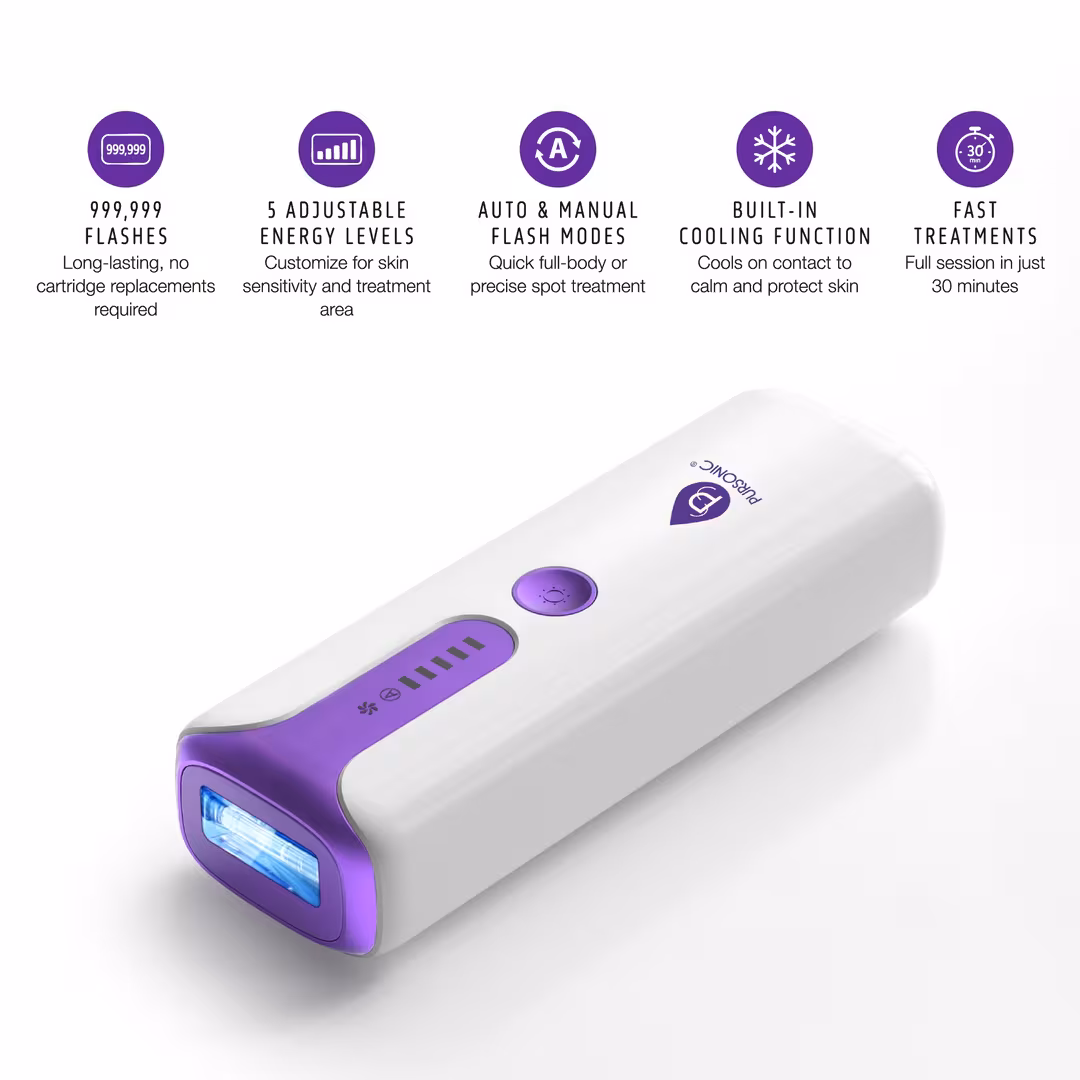 PURSONIC  IPL Laser Hair Removal Device