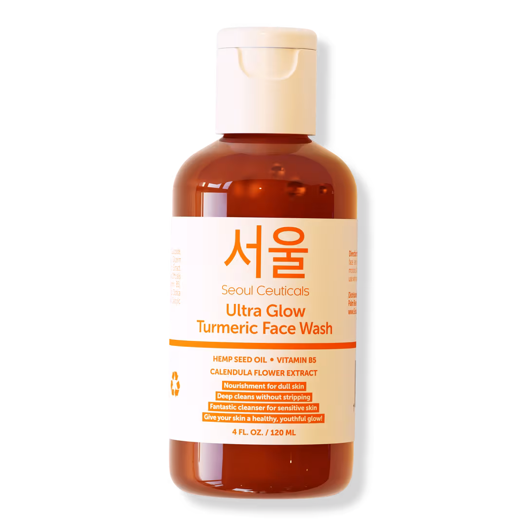 Seoul Ceuticals  Korean Skin Care Ultra Glow Turmeric Face Wash