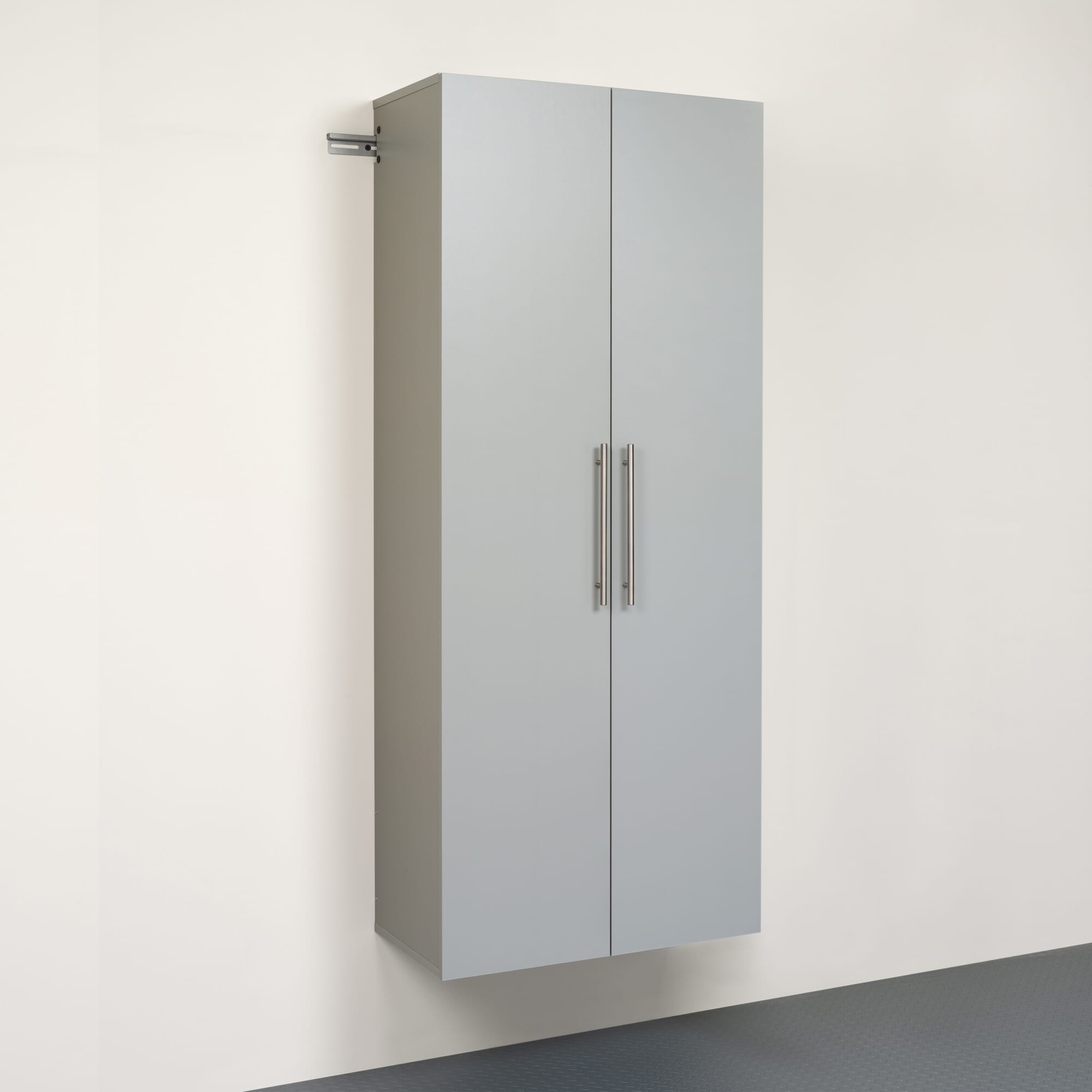 Prepac Large HangUps Storage Cabinet, Light Gray