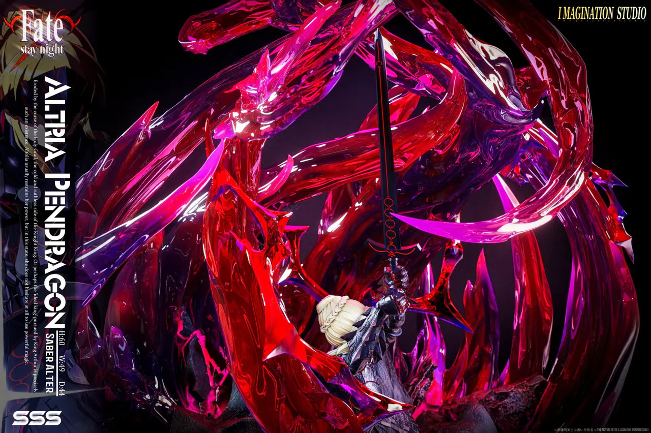 Fate/stay night - Black Saber | 1:6 Resin Statue | by Imagination Studio