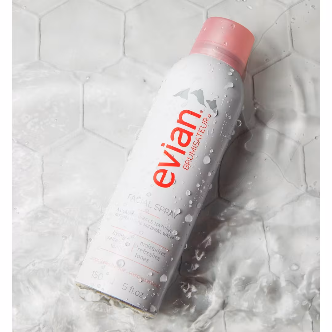 Evian Mineral Spray  Natural Mineral Water Facial Spray