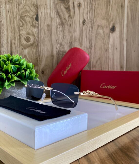Cartier rimless sunglasses
