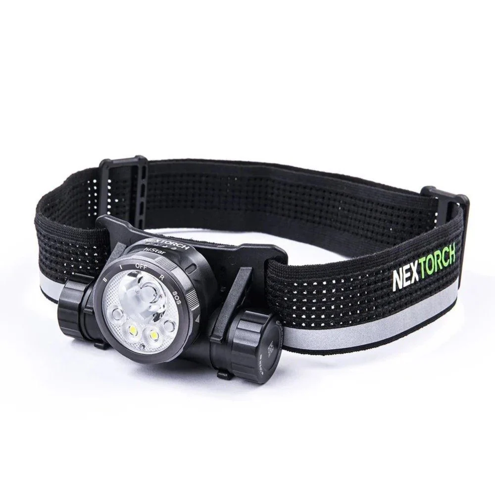 Nextorch hiStar Headlamp 2300 Lumens Rechargeable White Light and Red Light