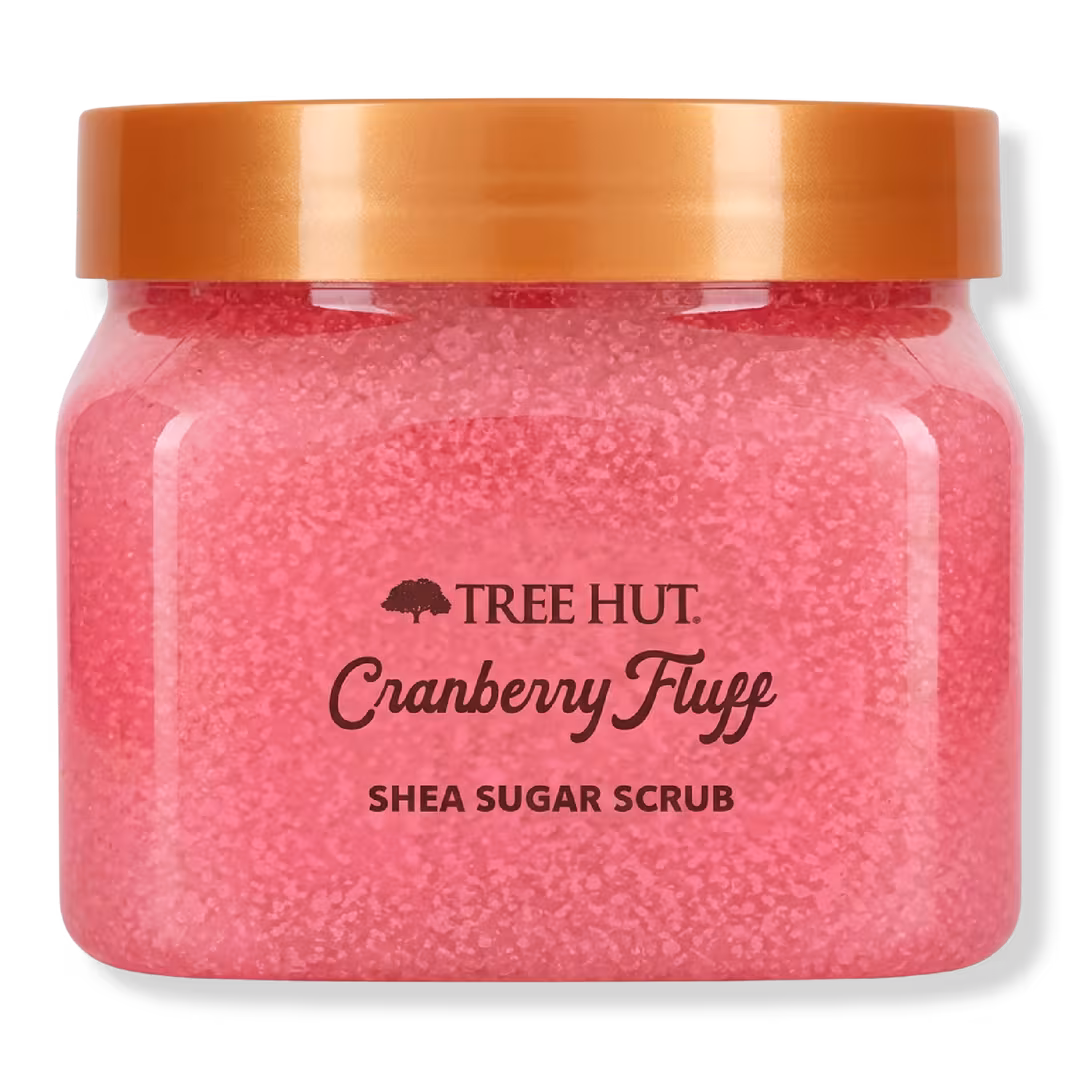 Tree Hut  Cranberry Fluff Shea Sugar Scrub
