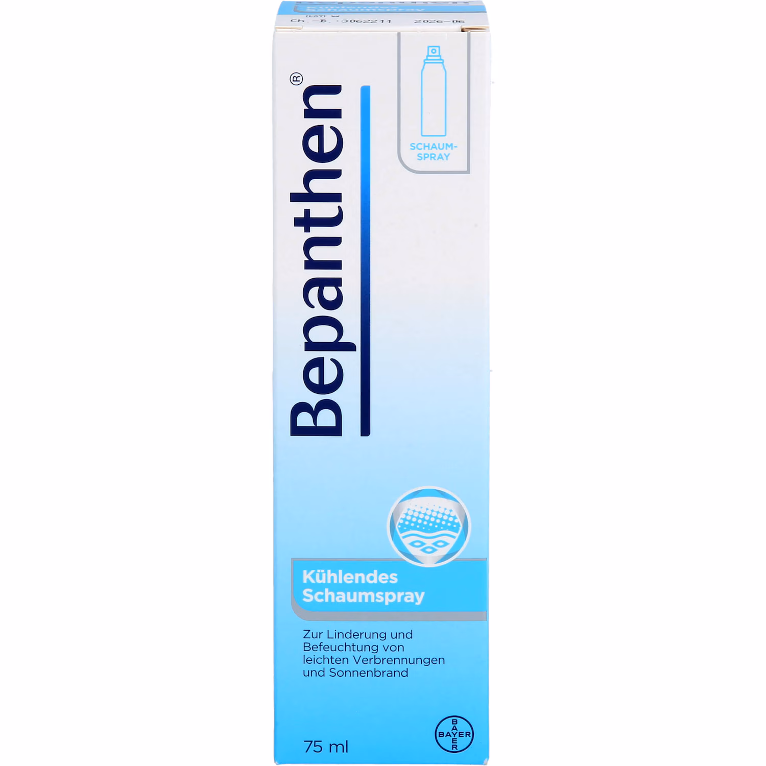 Kühlendes Schaumspray