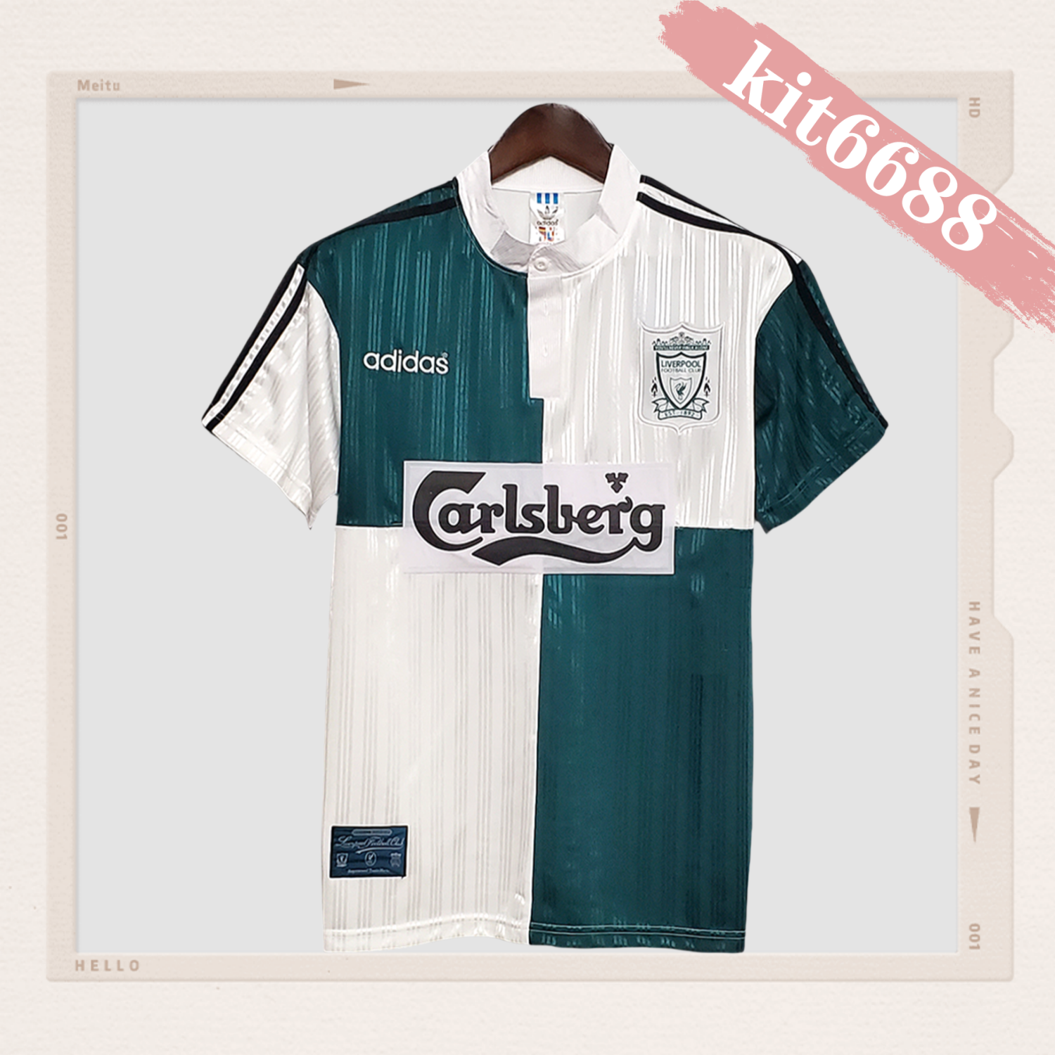 1995/1996 Liverpool Retro Away Football Shirt