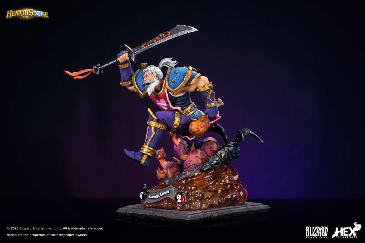 Warcraft - Leeroy Jenkins | 1:10/1:6 Resin Statue | by HEX Collectibles