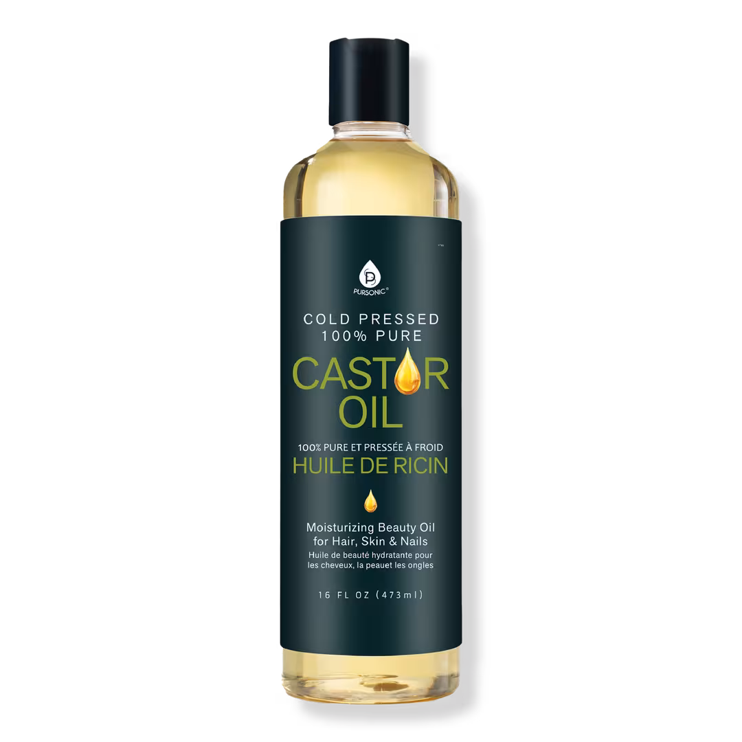 PURSONIC  100% Pure Cold Pressed Castor Oil