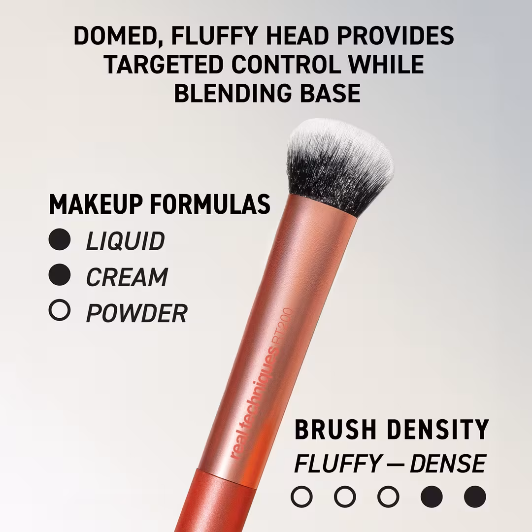 Real Techniques  Everyday Essentials Makeup Brushes & Sponge Set
