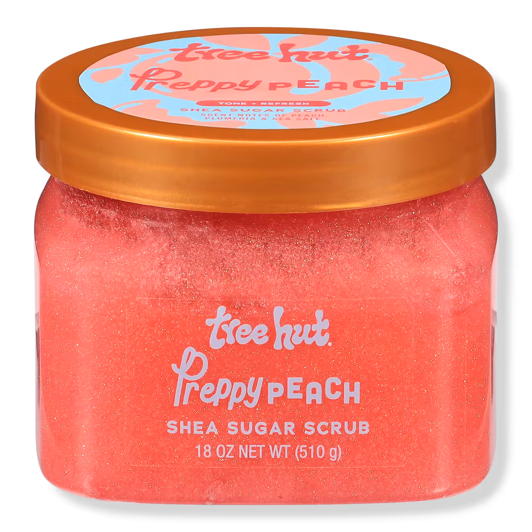 Tree Hut  Preppy Peach Shea Sugar Scrub