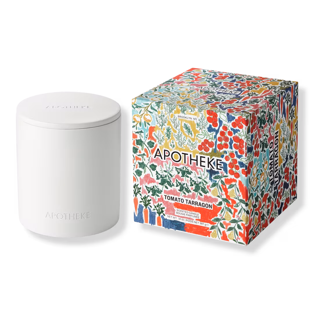 APOTHEKE  Garden Collection Specialty 2-Wick Concrete Scented Candle
