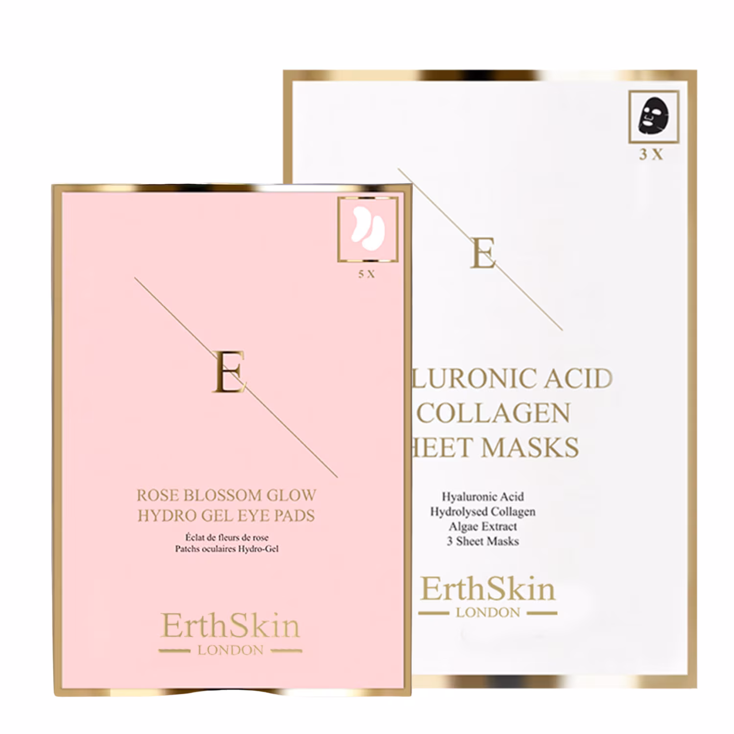 Hydra + Rose Maske & Augenset