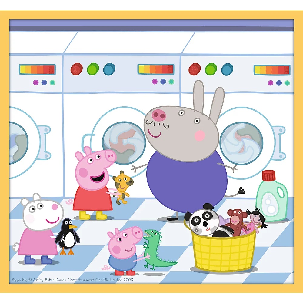 Puzzle 10W1 Świnka Peppa Poznaj Świnkę Peppę