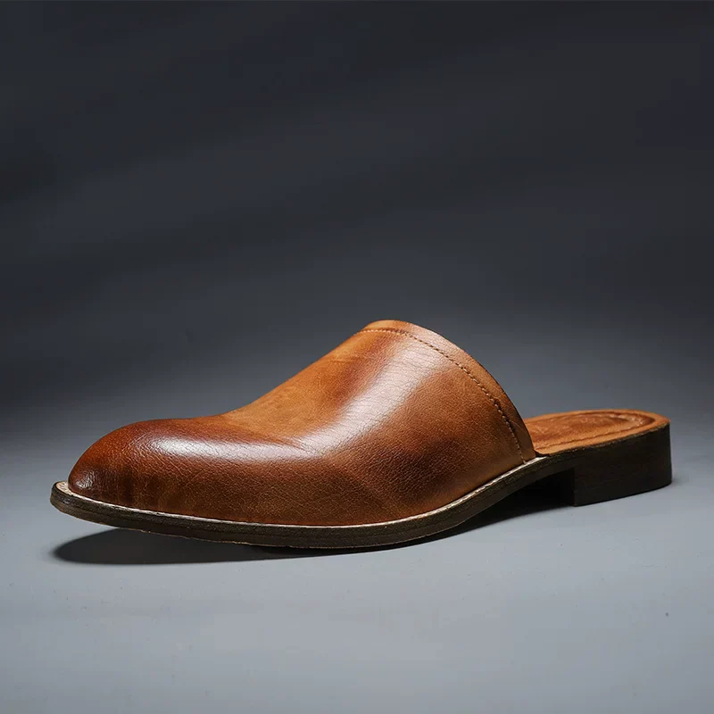 Handmade Goodyear British casual leather shoes