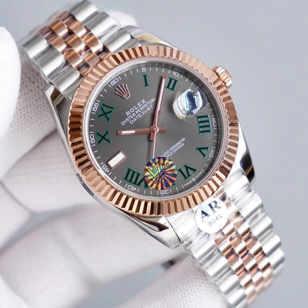 Rolex Watch DATEJUST 41MM WIMBLEDON DIAL JUBILEE BRACELET