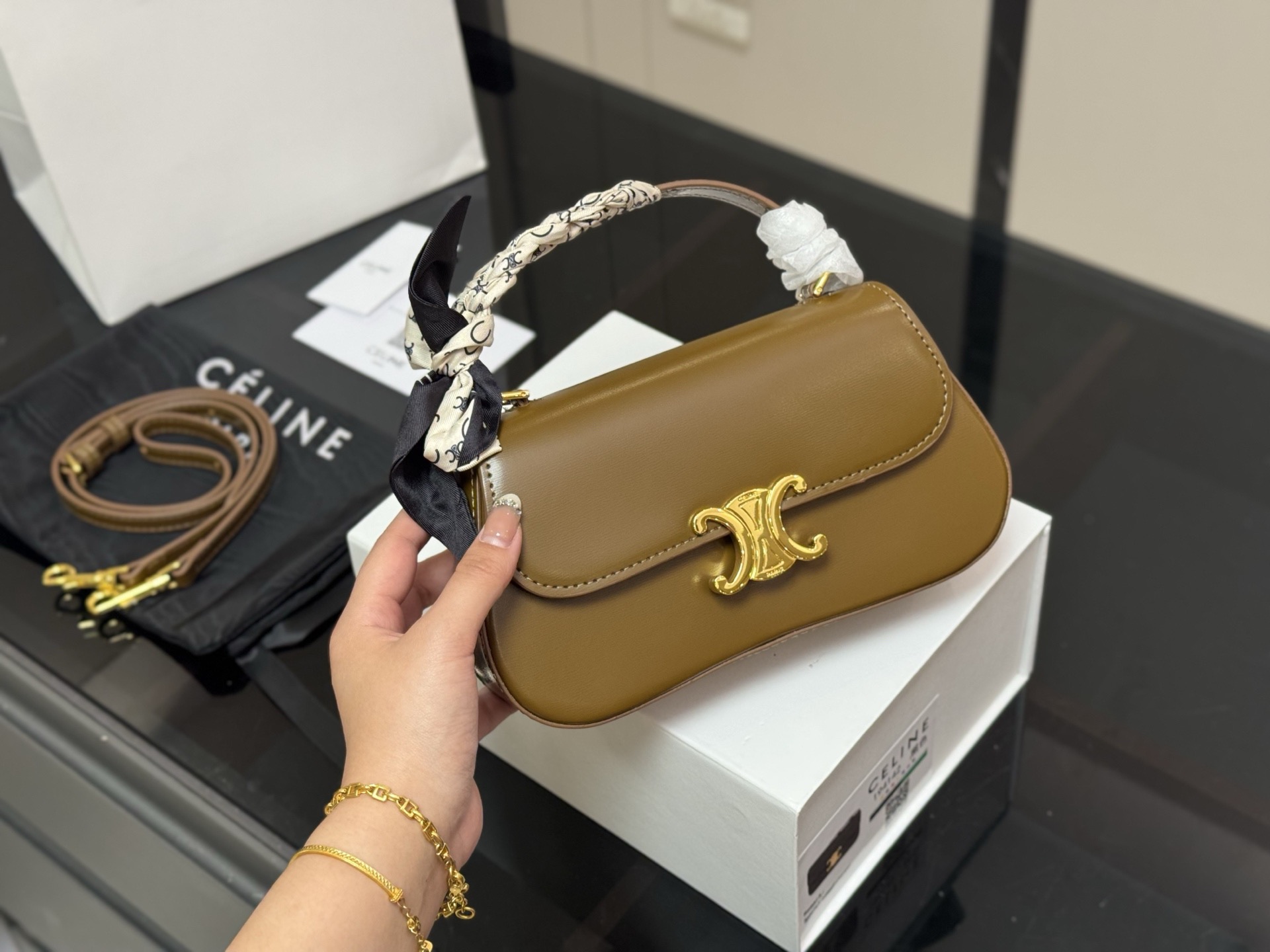 Celine Arc de Triomphe Shoulder Bag