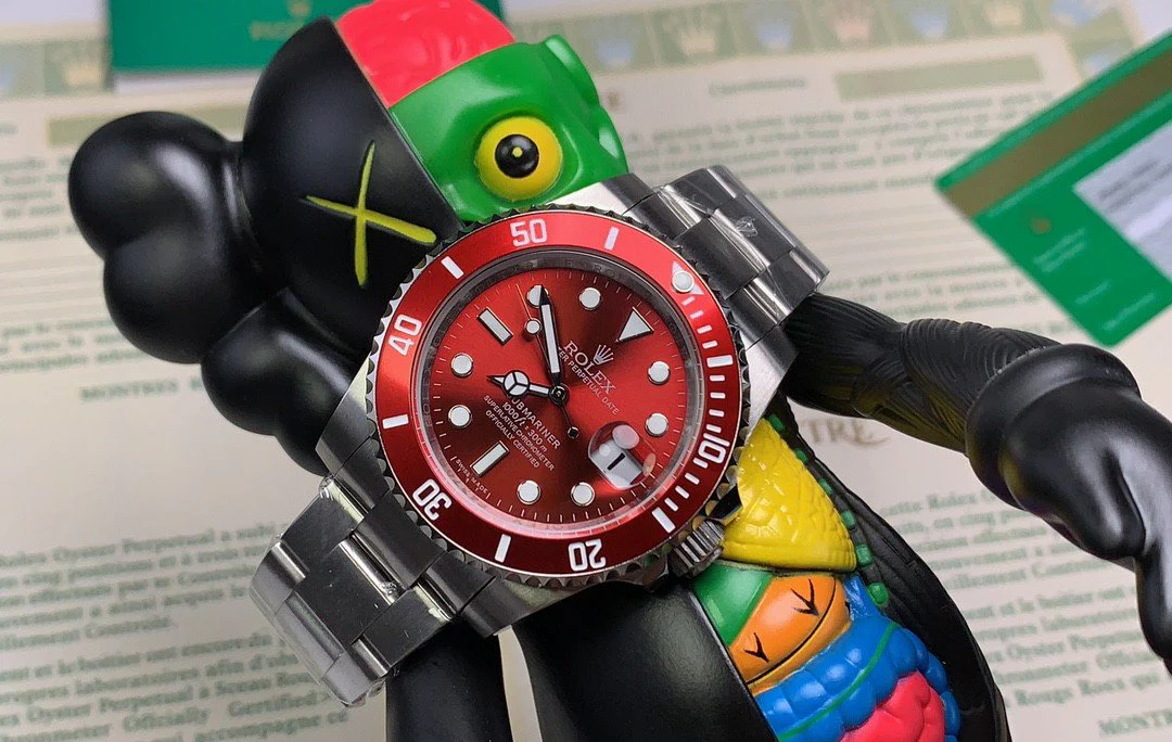 Rolex Watch SUBMARINER DATE 40 RED DIAL Watch
