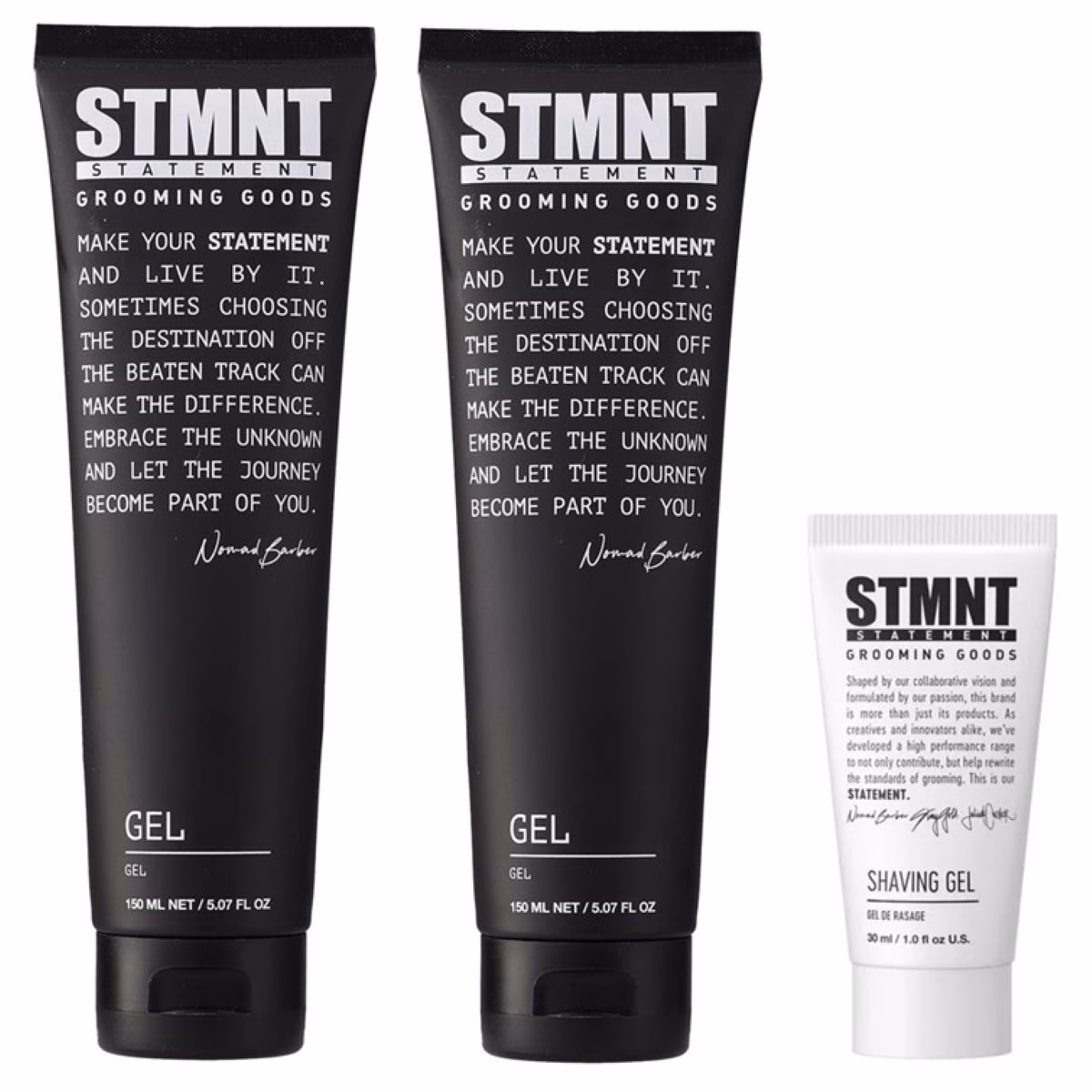 Grooming Goods Styling Gel 2er Set + Mini Shaving Gel