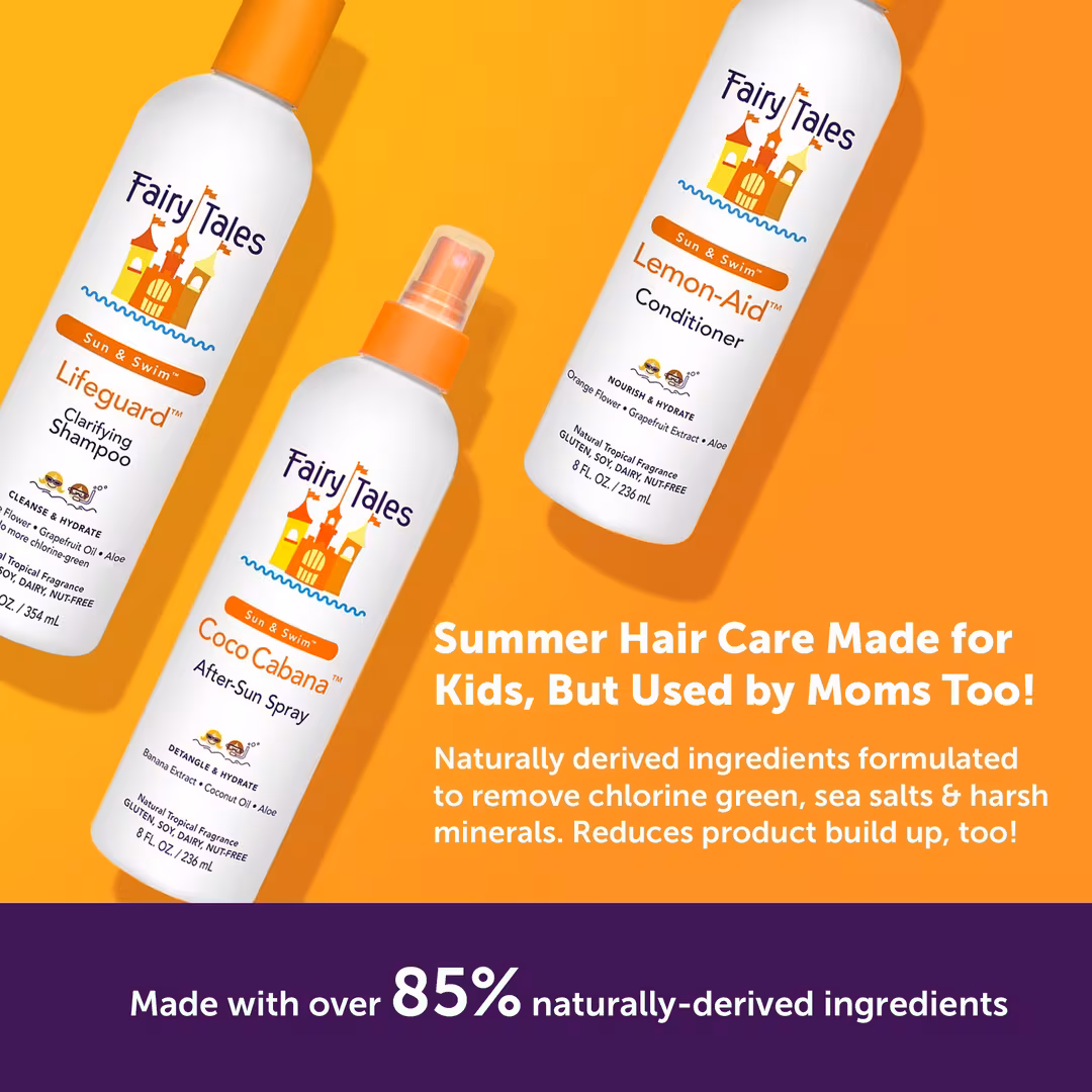 Fairy Tales  Sun & Swim Shampoo, Conditioner, and Spray Travel Kit