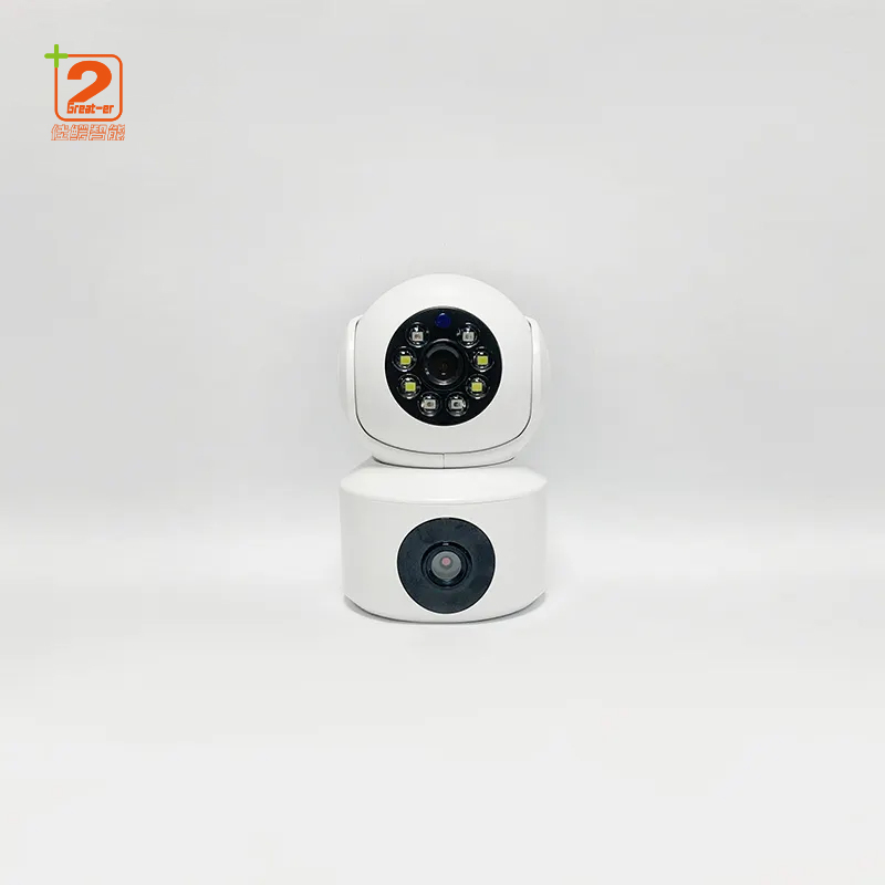 Wholesale Hot Sale Dual Lens PTZ WiFi Camera HD Full Color Night Vision Home Security CCTV Camera OEM Acceptable