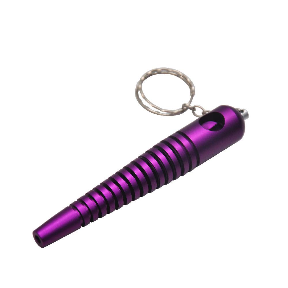 Cone Thread Key Chain Metal Pipe