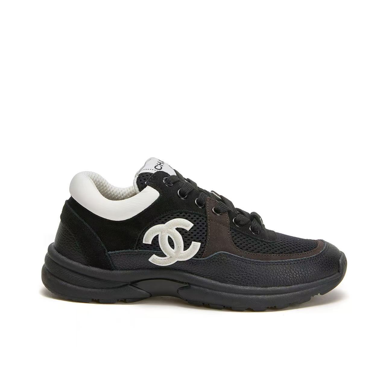 Chanel Suede Mesh Sneakers