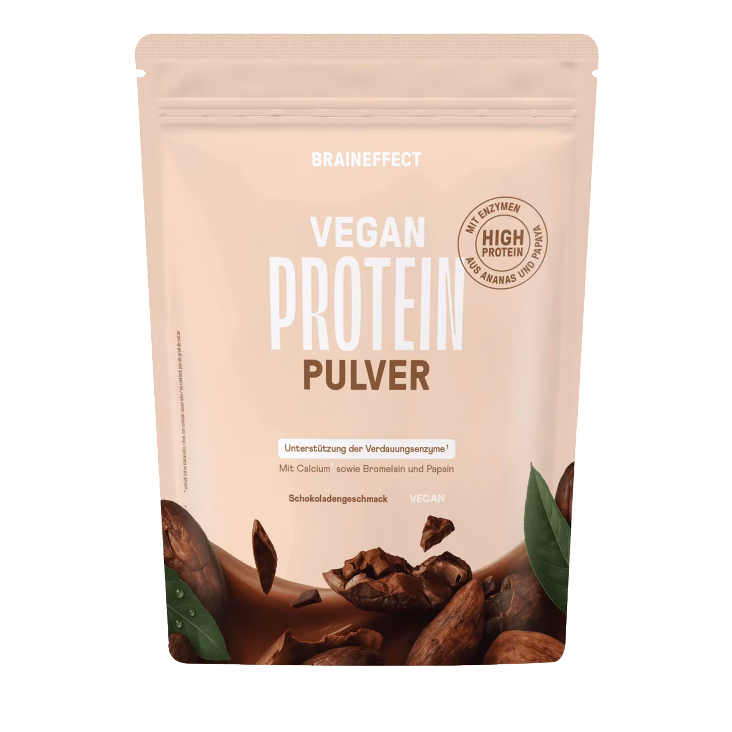 VEGAN PROTEIN PULVER - Pflanzlicher Protein-Komplex mit Verdauungsenzymen