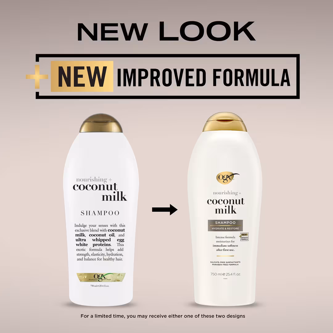 OGX  Nourishing + Coconut Milk Shampoo