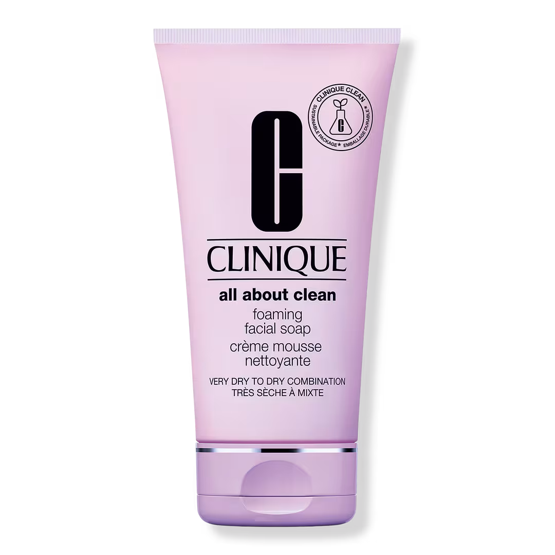 Clinique  All About Clean Foaming Face Cleanser with Hyaluronic Acid
