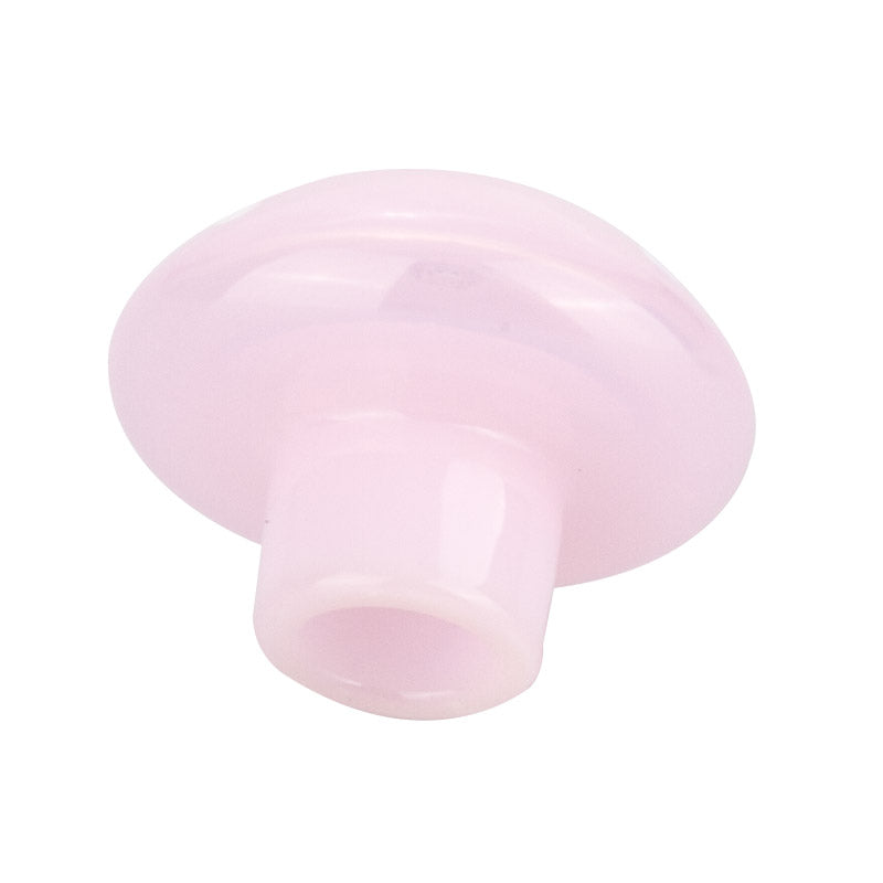 Mushroom Shape Glass Carb Cap