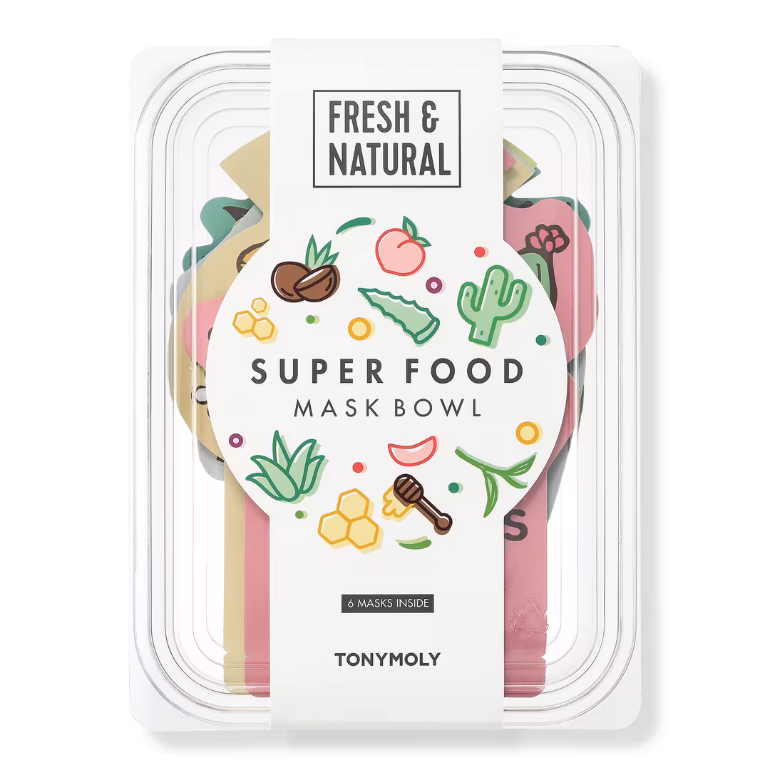 TONYMOLY  Super Food Bowl Sheet Mask Set