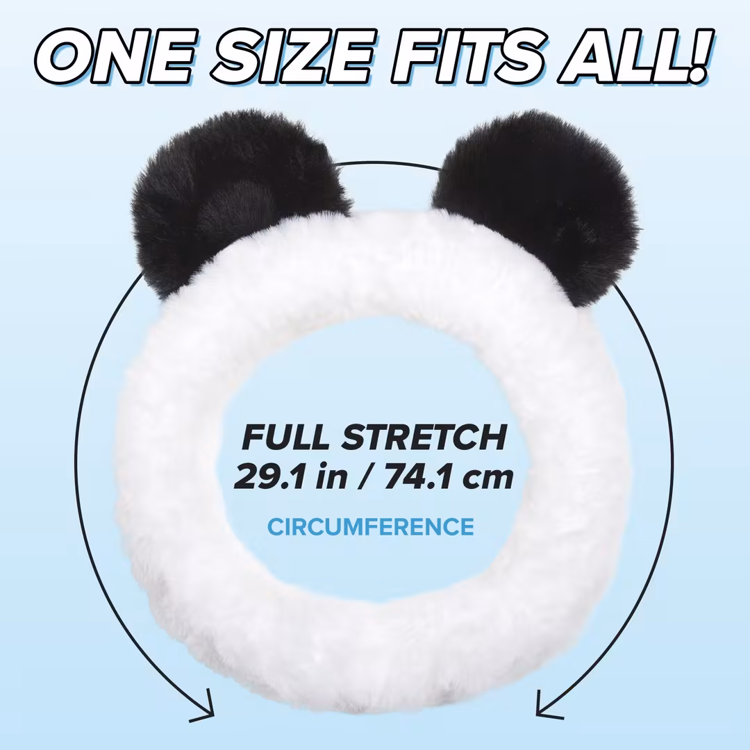 I Dew Care  Panda Headband