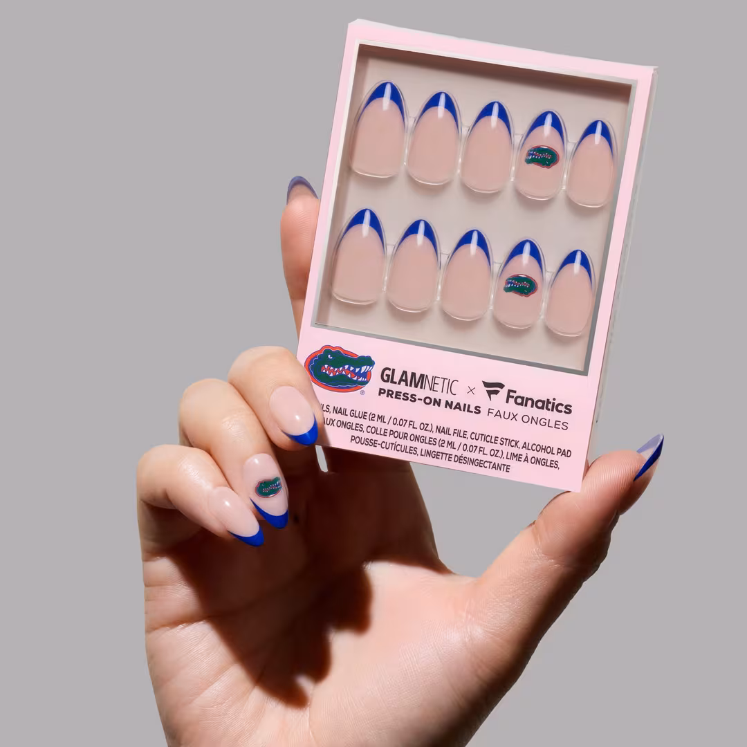 Glamnetic x Fanatics Nail  Florida Gators Press-On Nails