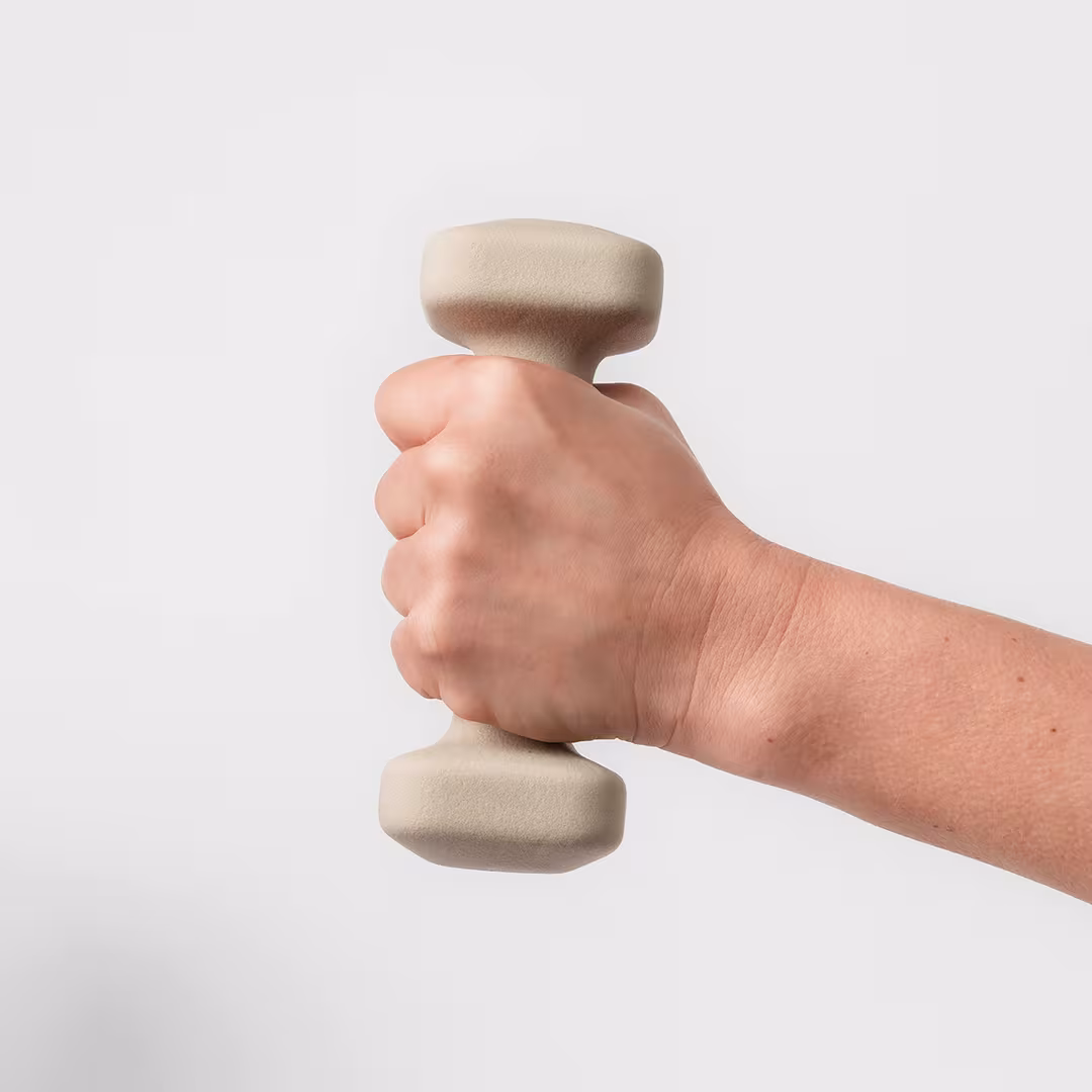 WeGym  SafeGrip Dumbbells - Sandstone