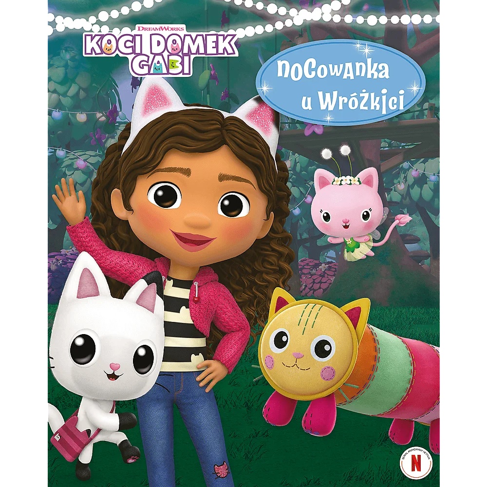 Książka Nocowanka U Wróżkici Koci Domek Gabi