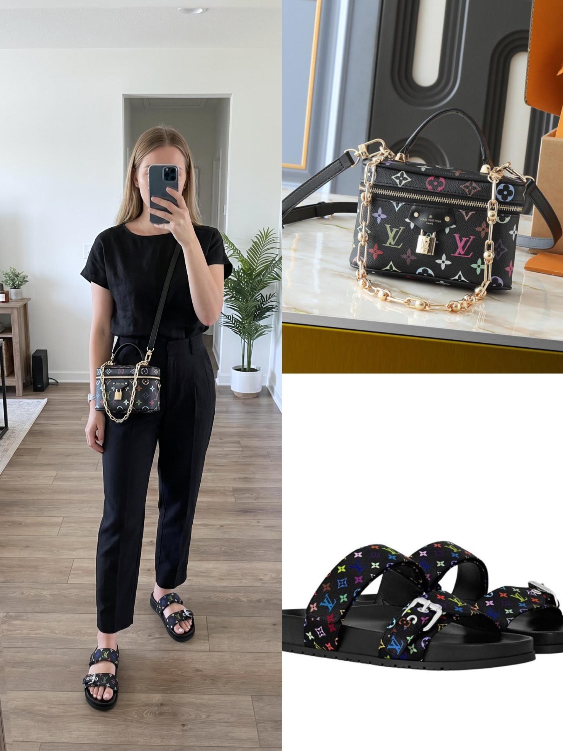 LV Shoes & Bag Set