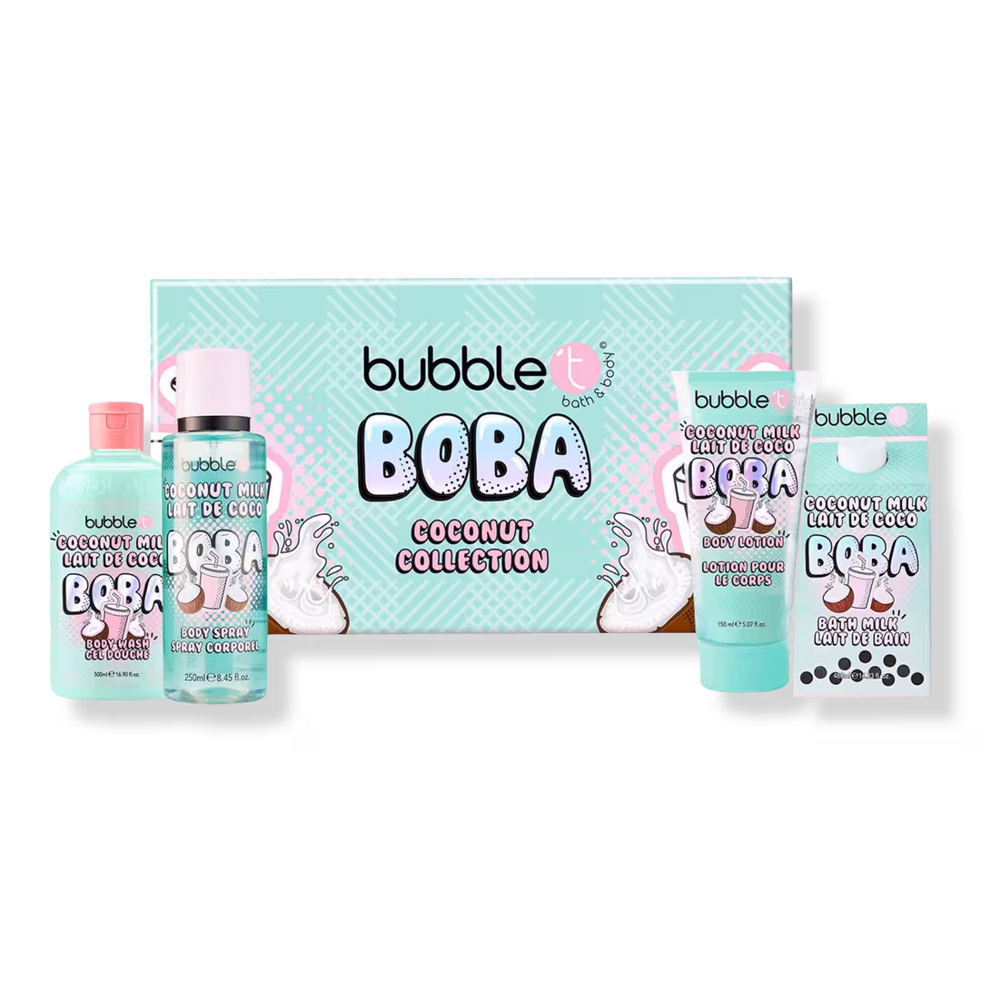 Bubble T  Boba Coconut Body Care Gift Set