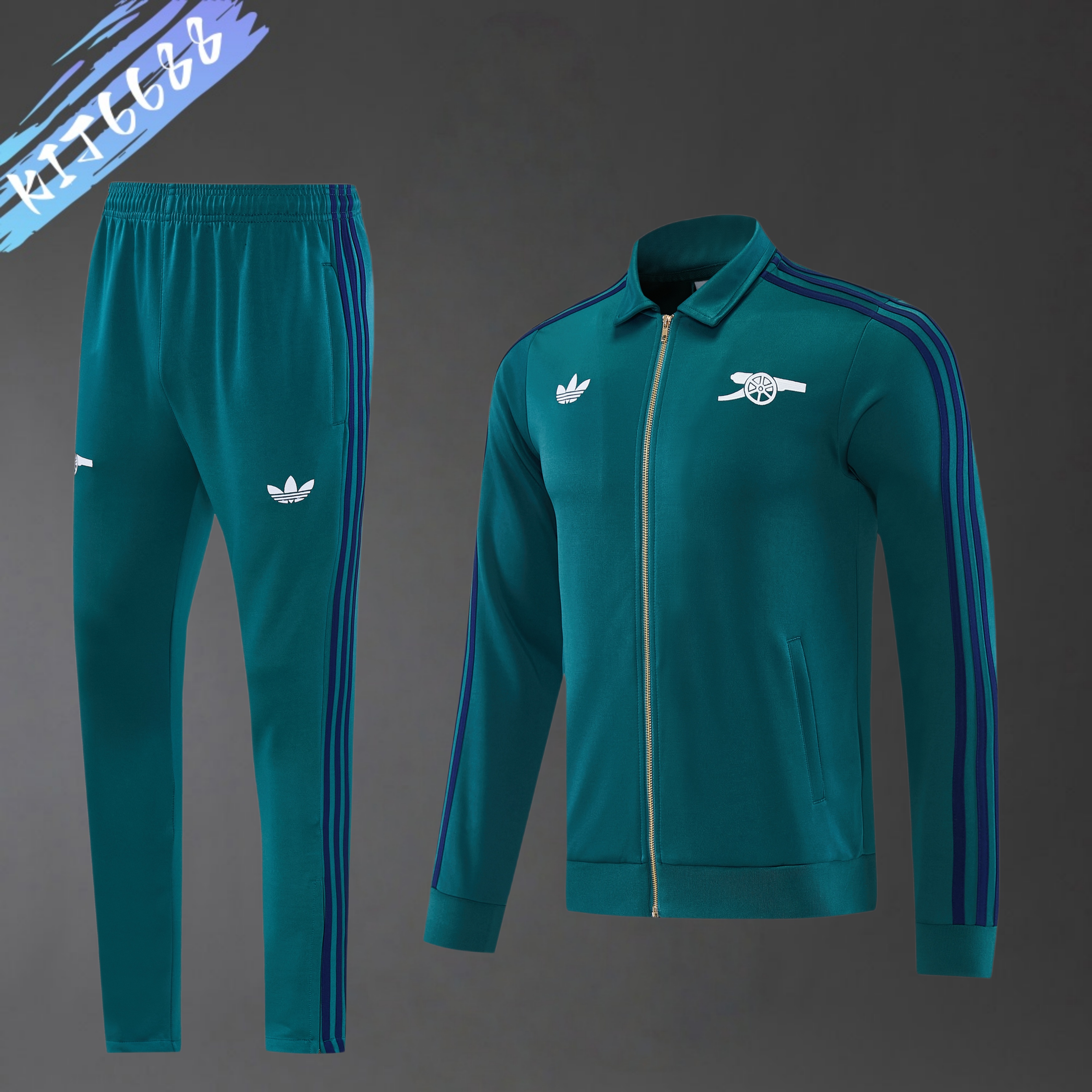 2026/2027 Arsenal Full Zipper Training Suit (Adult Set)