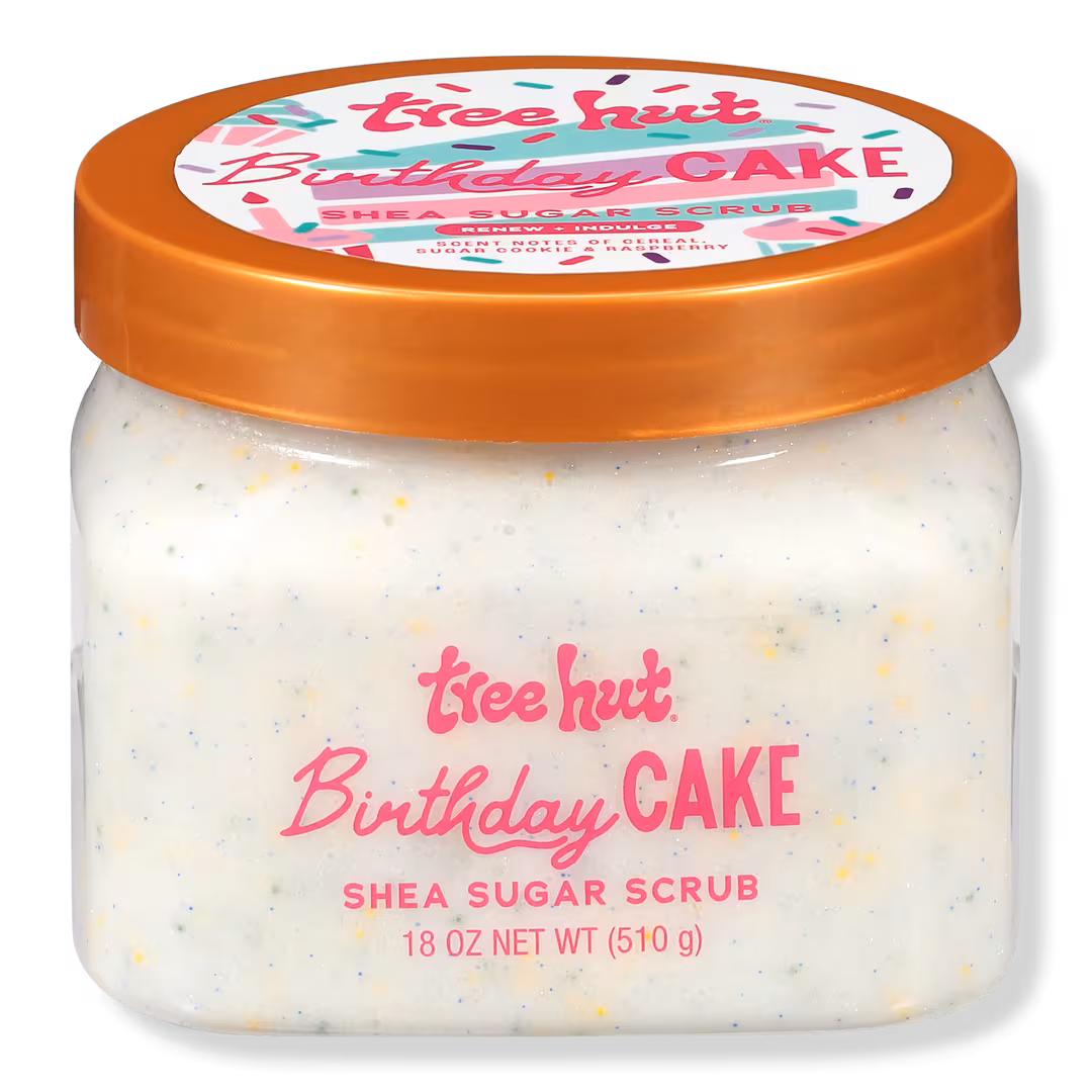 Tree Hut  Birthday Cake Shea Sugar Scrub