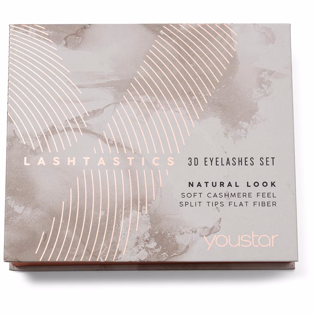 Lashtastics 3D Eyelash Set  Natural Look