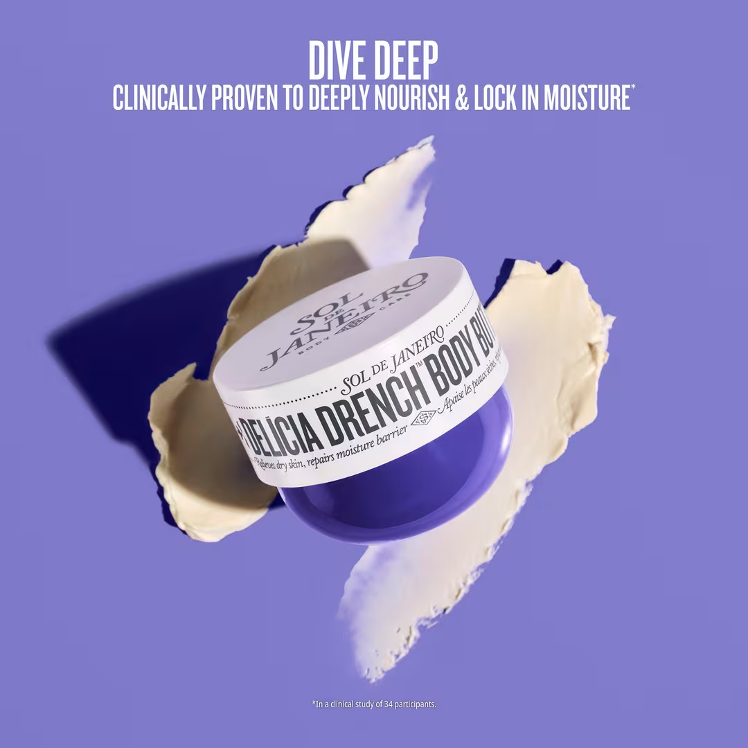 Sol de Janeiro  Delícia Drench Deeply Moisturizing Body Butter for Dry Skin