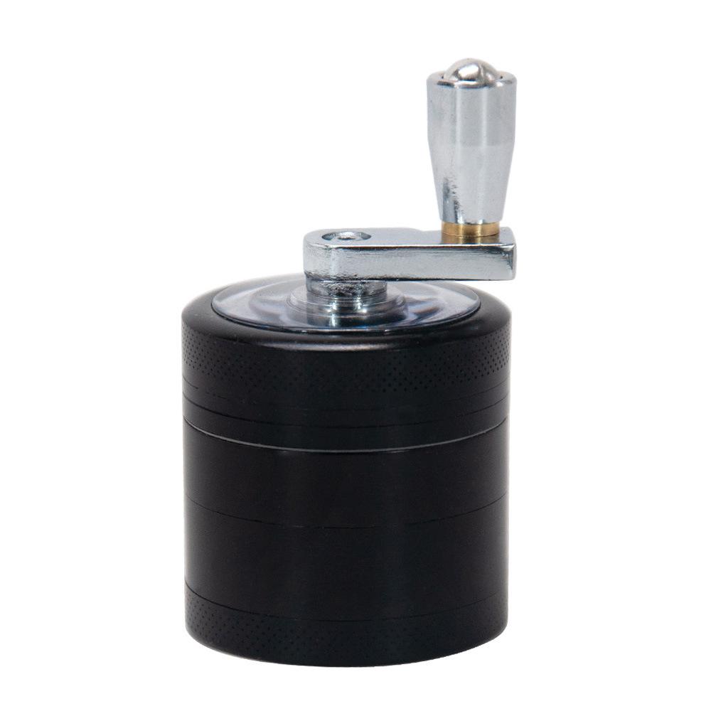 Zinc Alloy 4 Layer Crank Herb Grinder