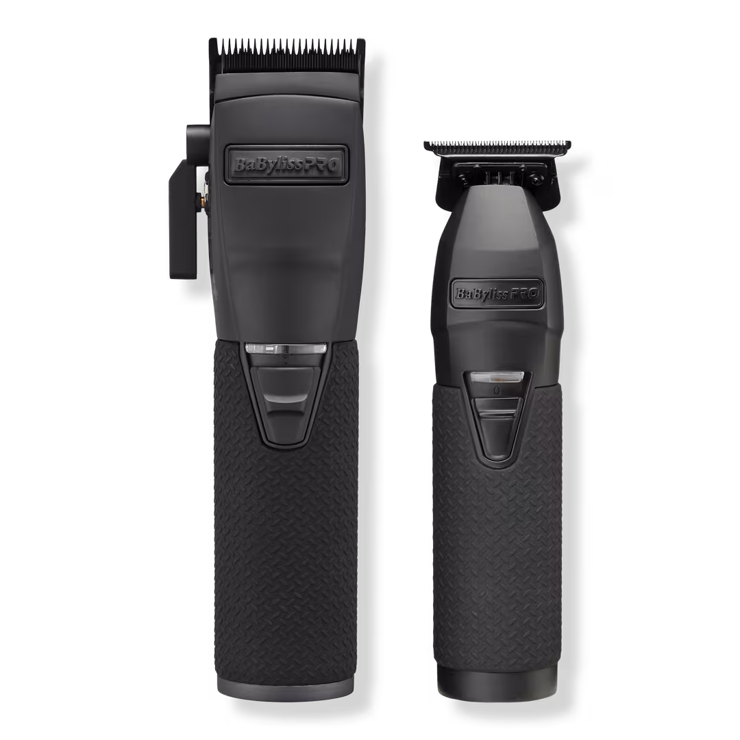 BaBylissPRO Barberology  BLACKFX+ All-Metal Clipper & Trimmer Prepack