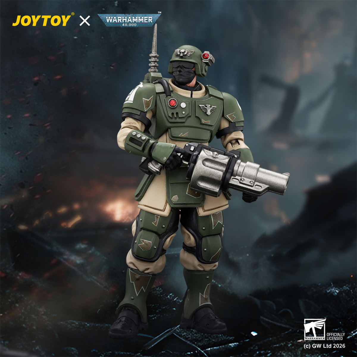 JOYTOY Warhammer 40,000 Astra Militarum Kasrkin - JOYTOY WORLD