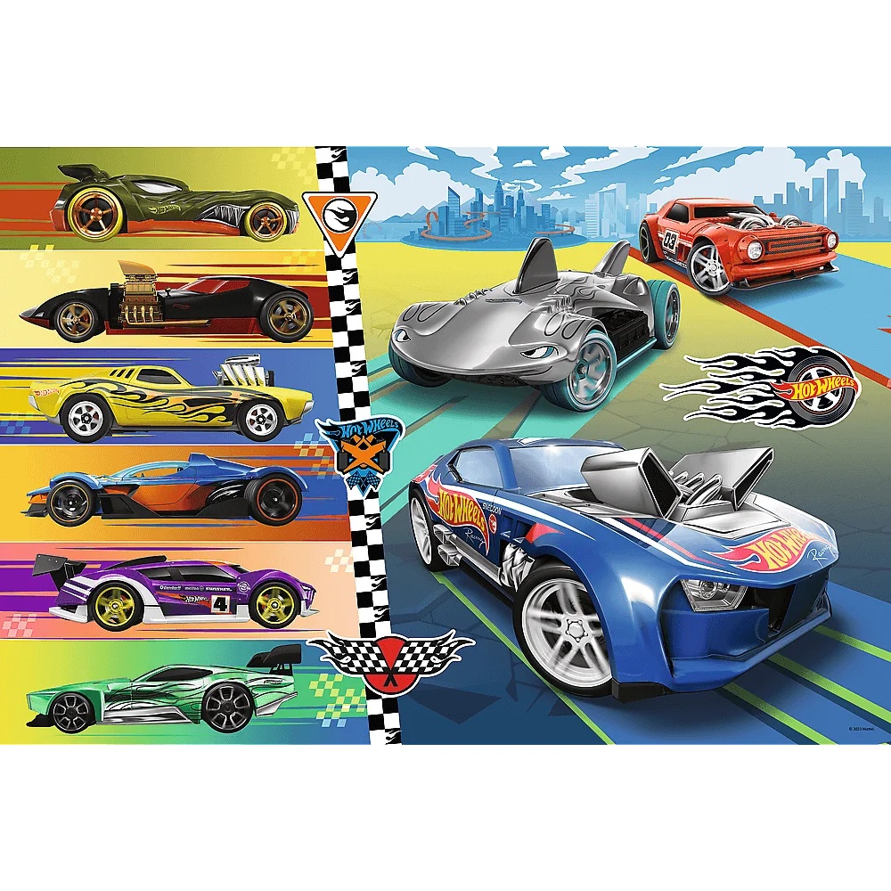 Puzzle 24 Maxi Hot Wheels Szybkie Hot Wheels