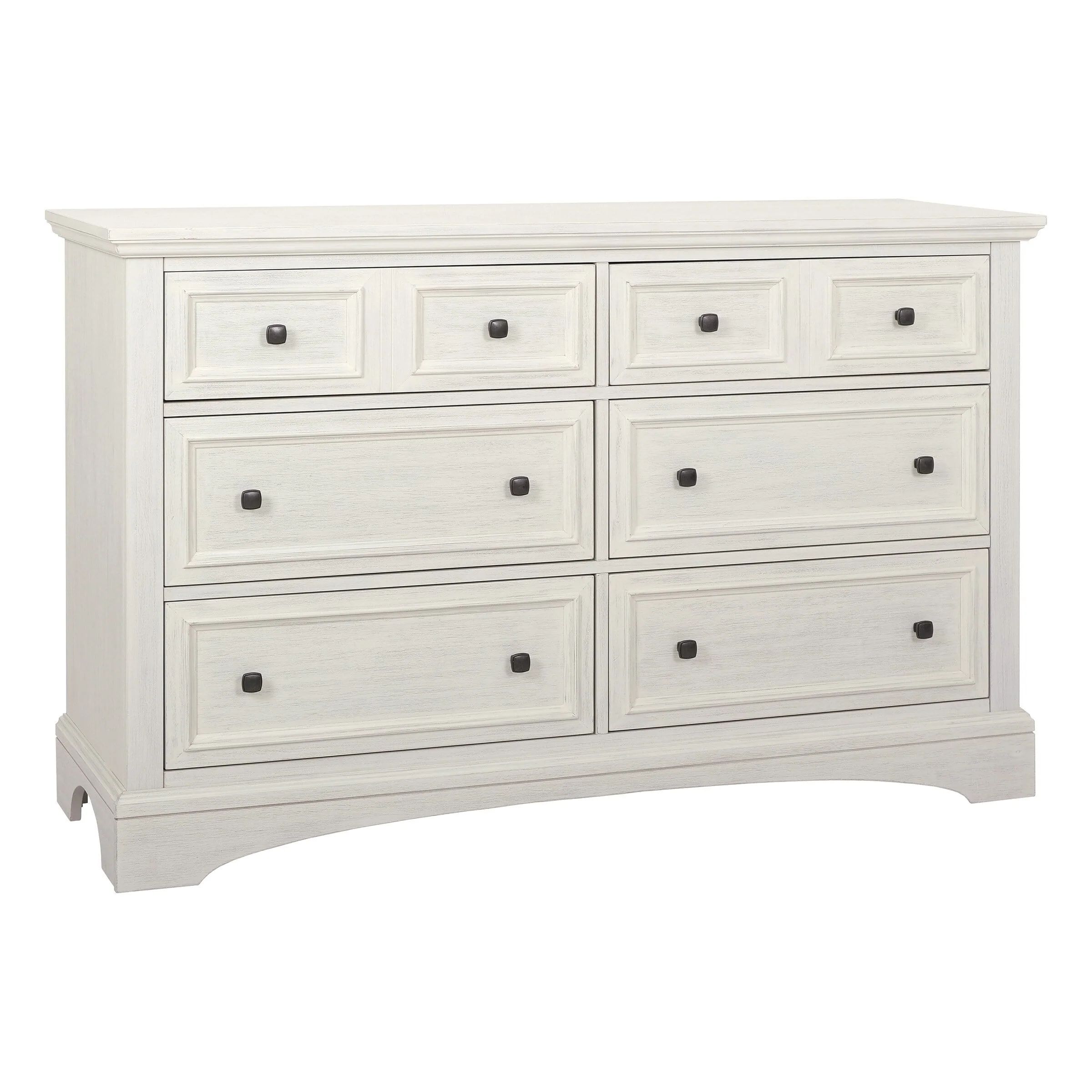 Office Star Products Farmhouse Basics 6 Drawer Dresser