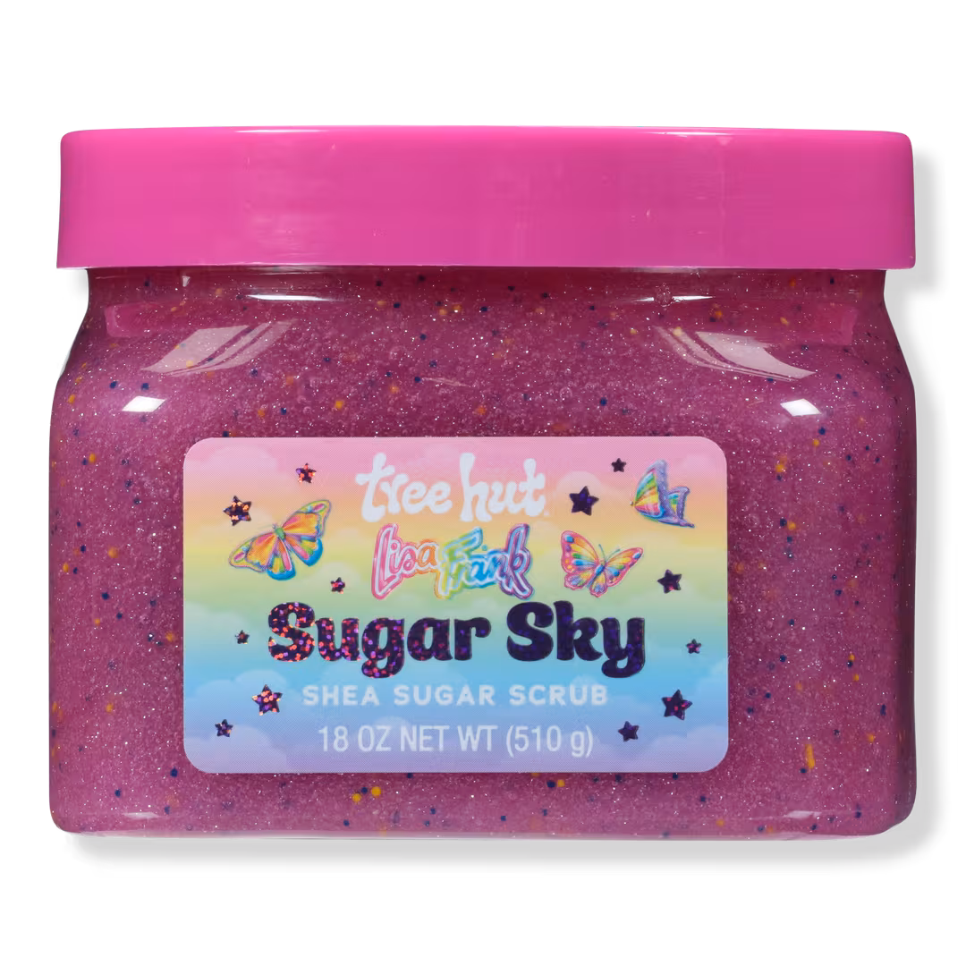 Tree Hut  Tree Hut x Lisa Frank Sugar Sky Shea Sugar Scrub